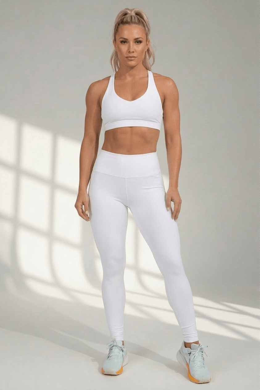 Canoan White Pocket Legging
