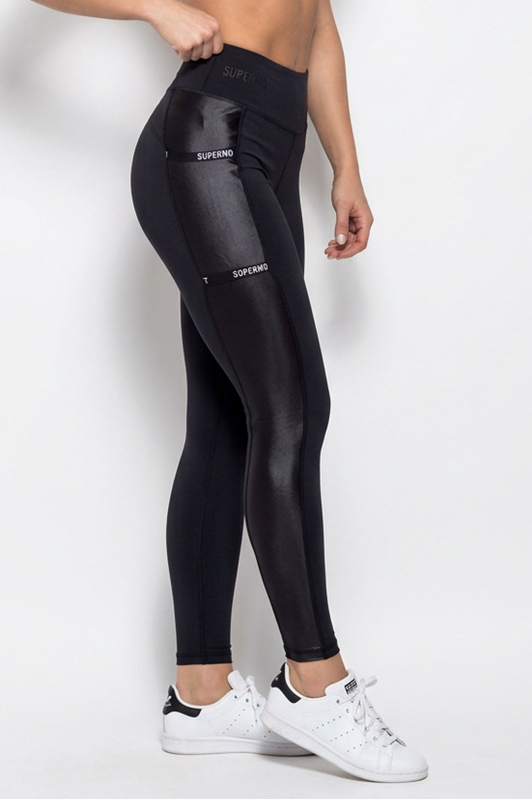 SuperHot Glossy Side Pocket Legging