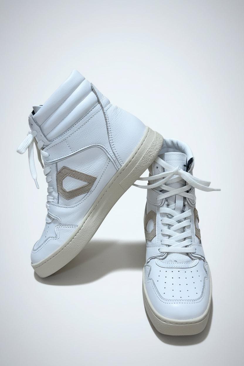 Smidt White High Top Shoe