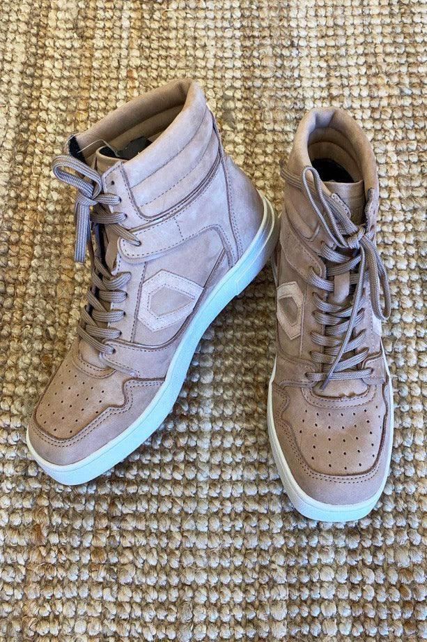 Smidt Nubuck Suede High Top Shoe (size 7)