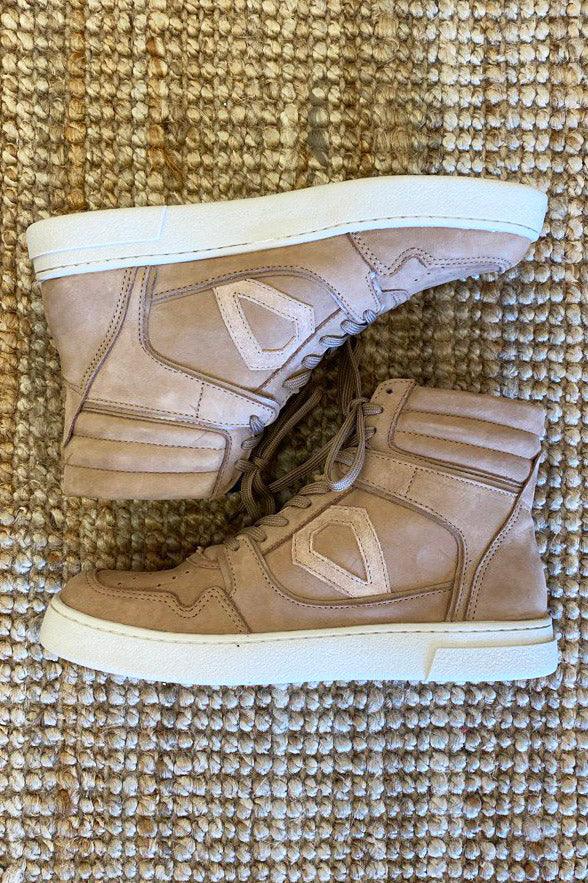 Smidt Nubuck Suede High Top Shoe (size 7)