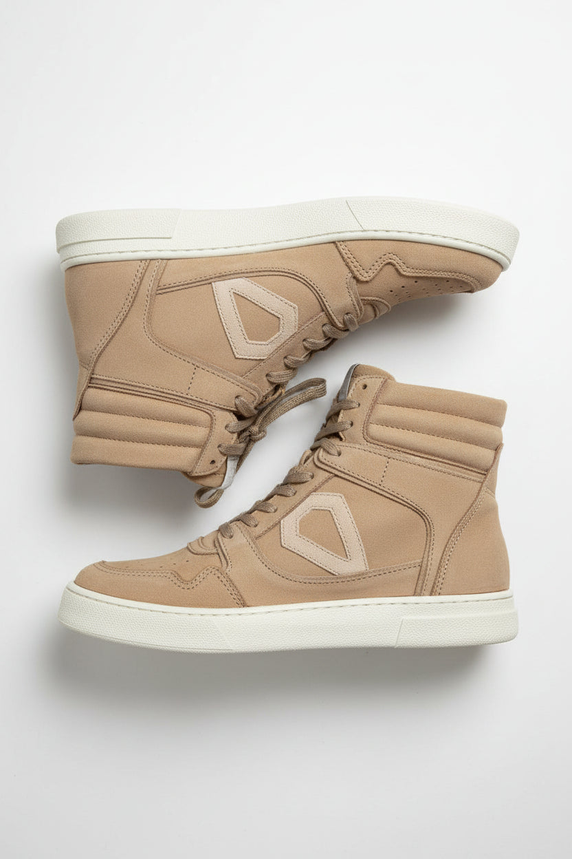 Smidt Nubuck Suede High Top Shoe (size 7)