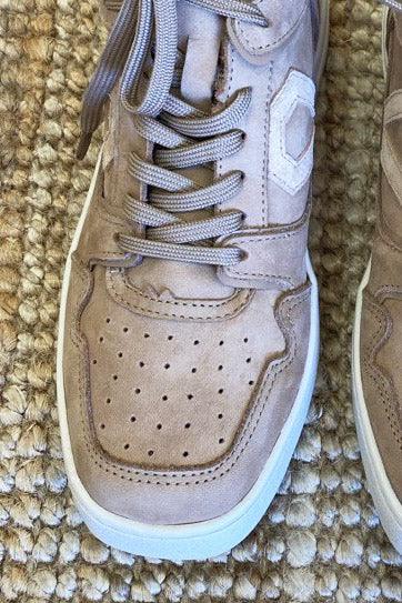 Smidt Nubuck Suede High Top Shoe (size 7)