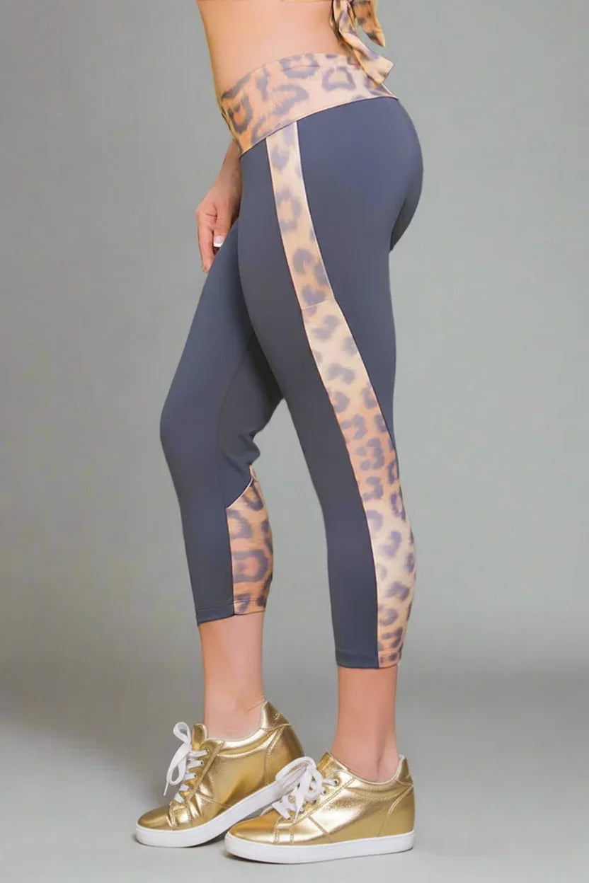 Bia Brazil Luna Leopard Striped Legging