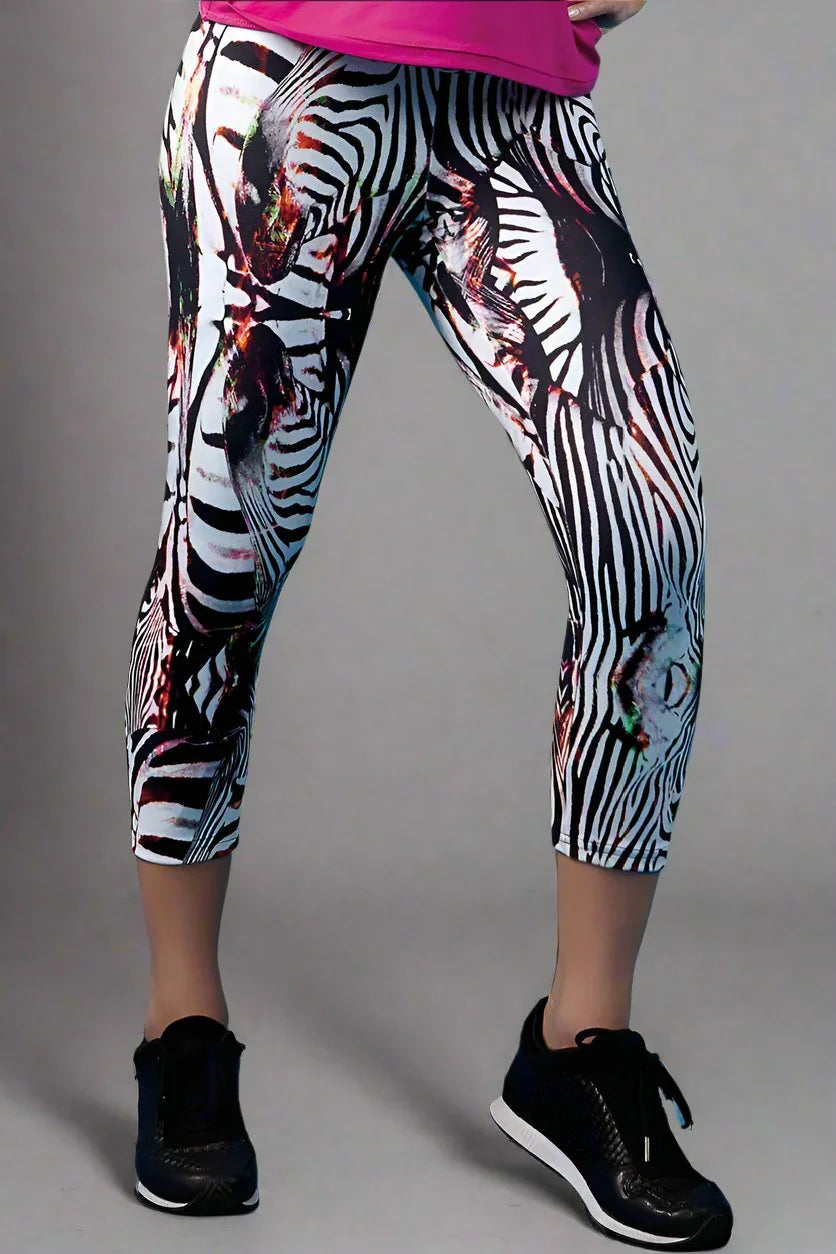 Alto Giro Abstract Zebra Capri