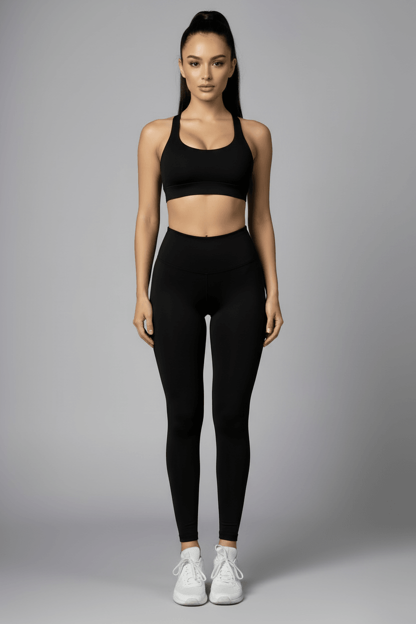 Alto Giro Anti-Cellulite Legging