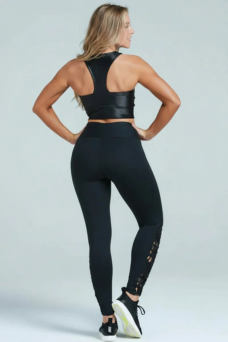 Alto Giro Macrame Legging