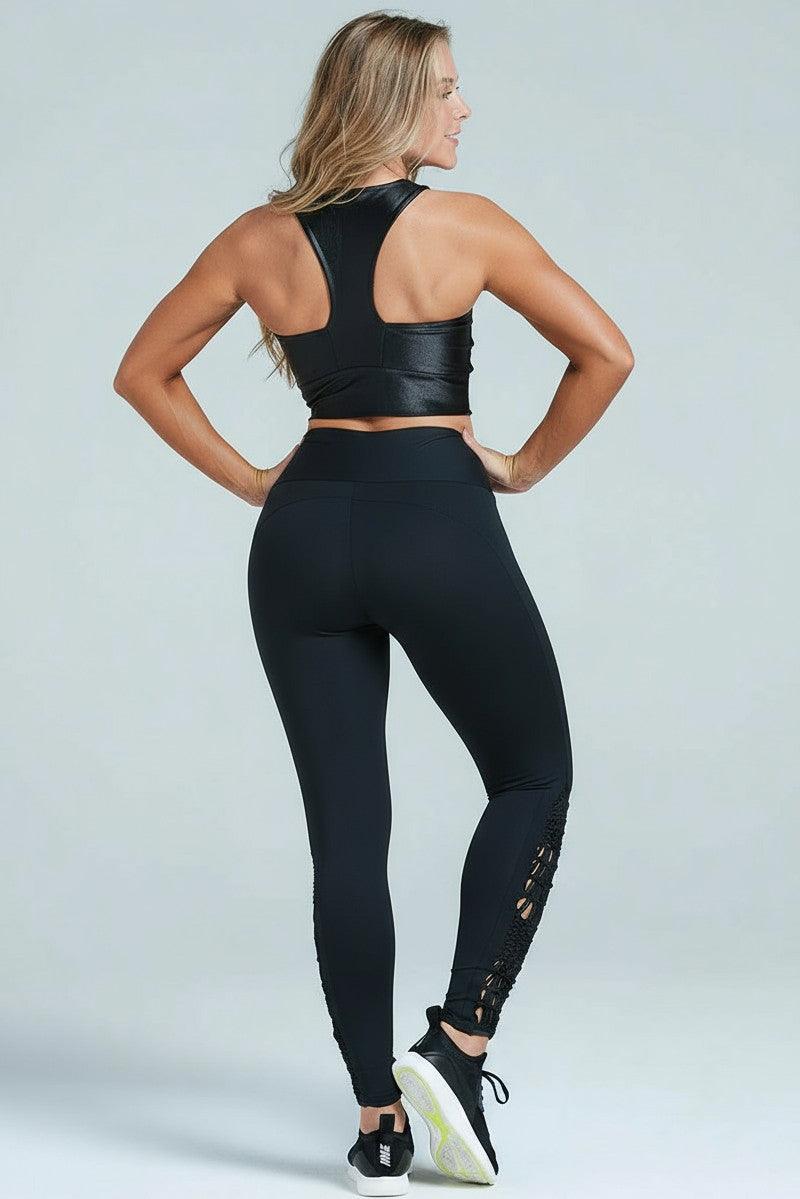 Alto Giro Macrame Legging