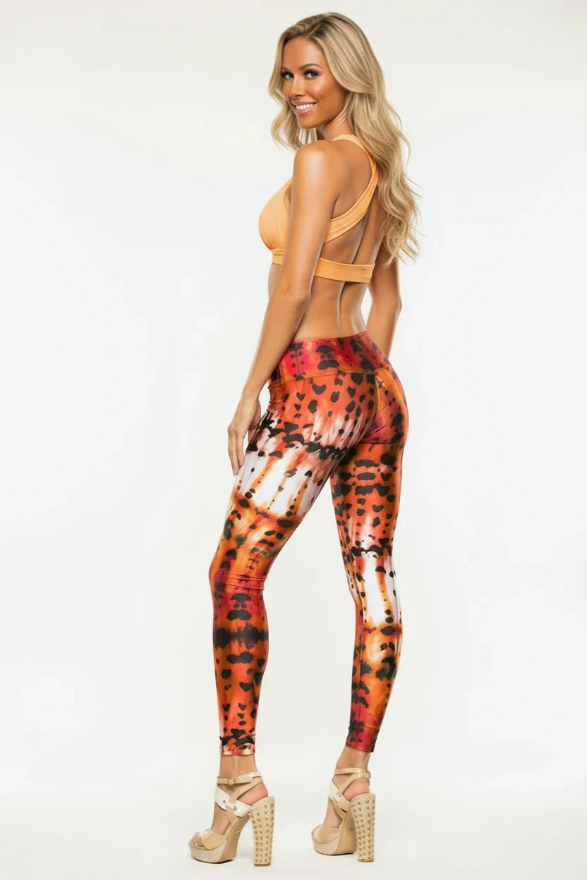 Alto Giro Art Leopard Legging