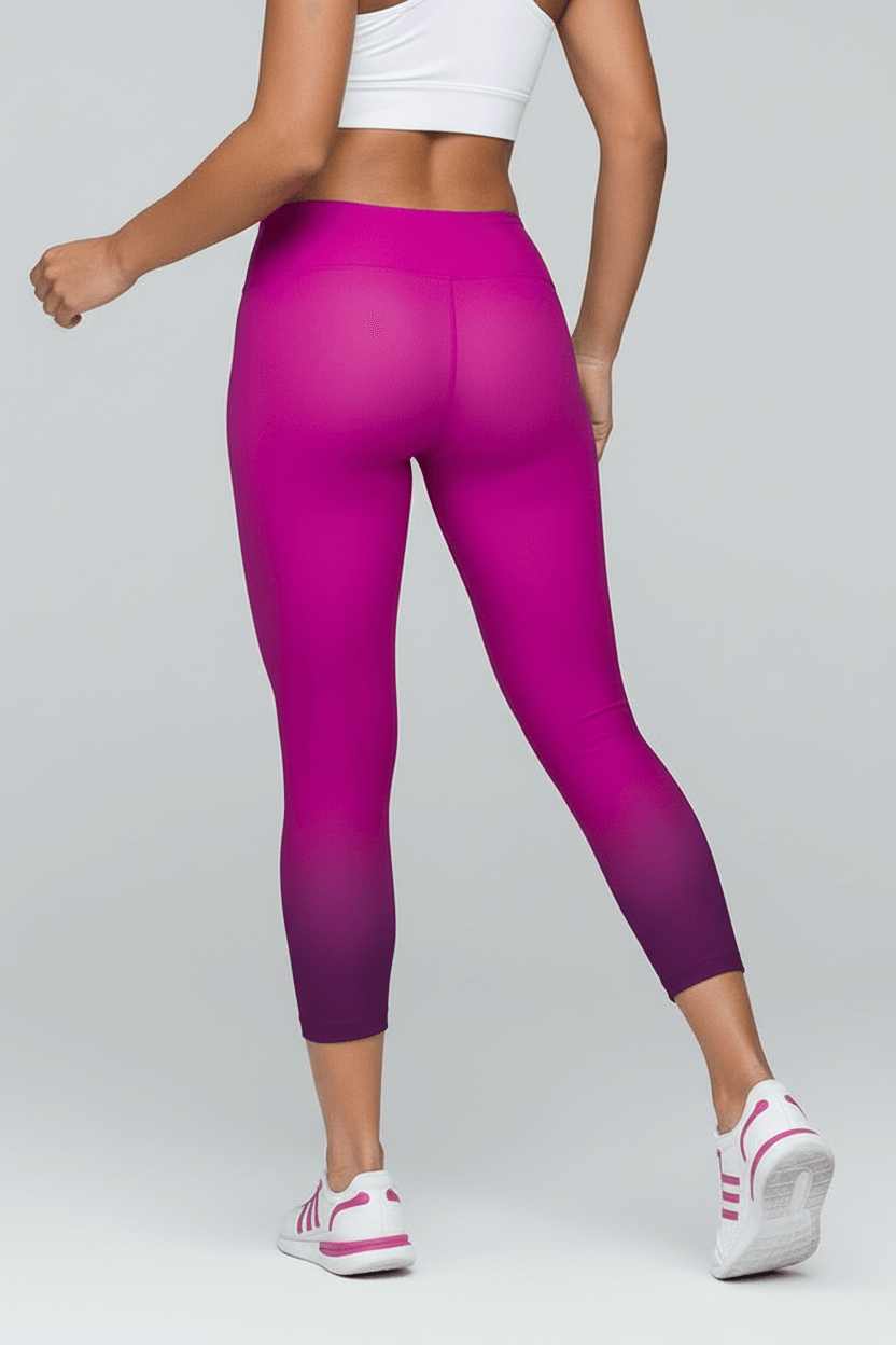 Alto Giro Cerise Ombre 7/8 Legging