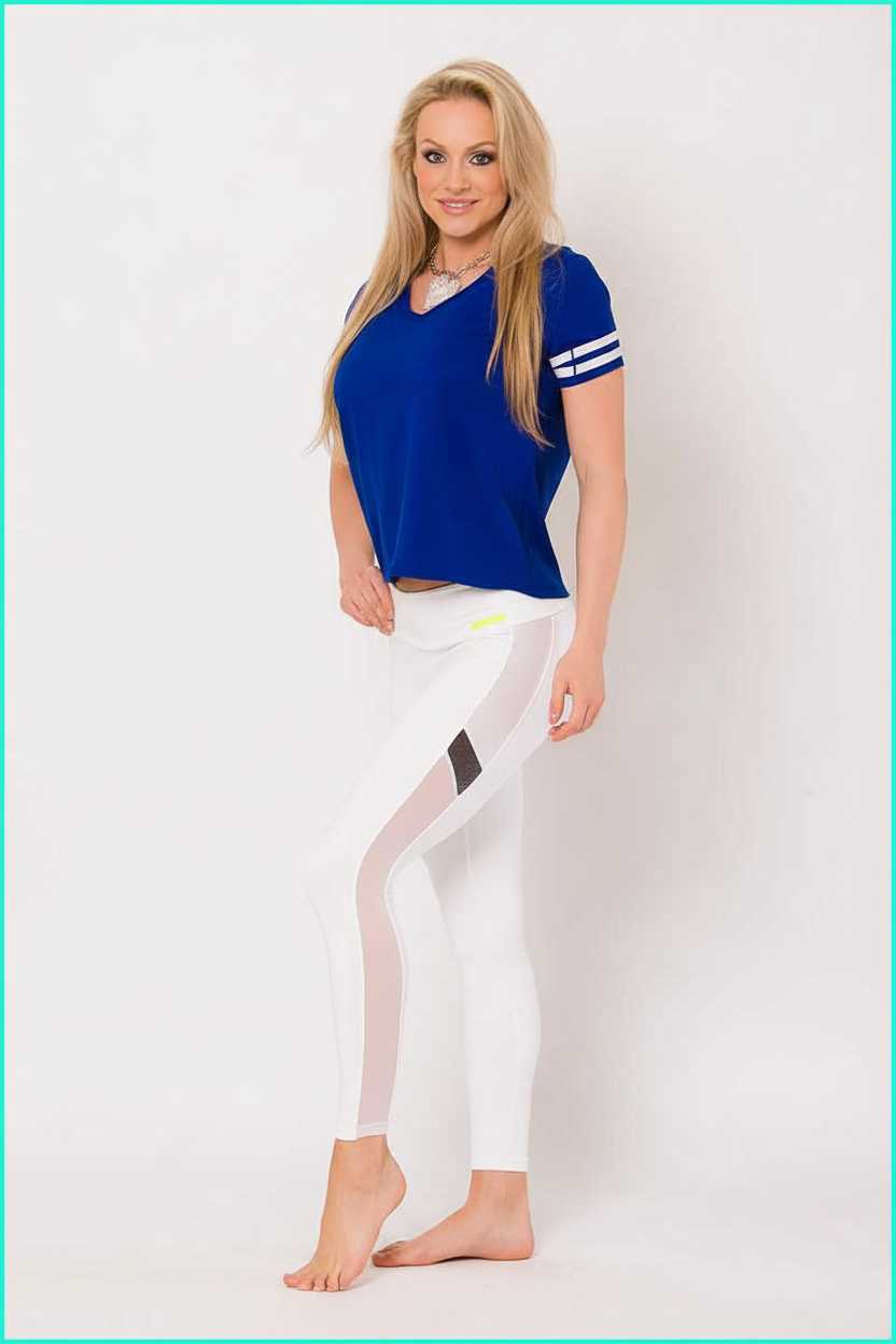Alto Giro Glam Mesh Legging