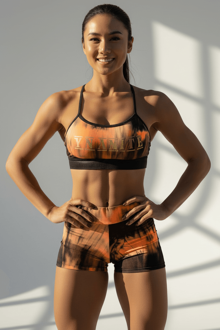 Flame Booty Pop Shorts