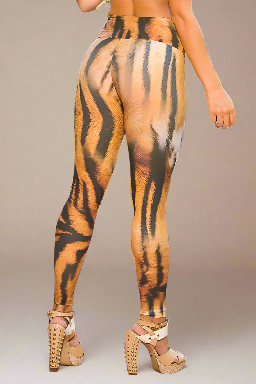 Alto Giro Golden Tiger Capri & Legging