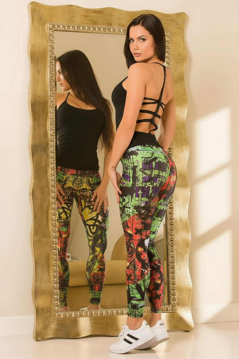 EQ Brazil Street Graffiti Legging