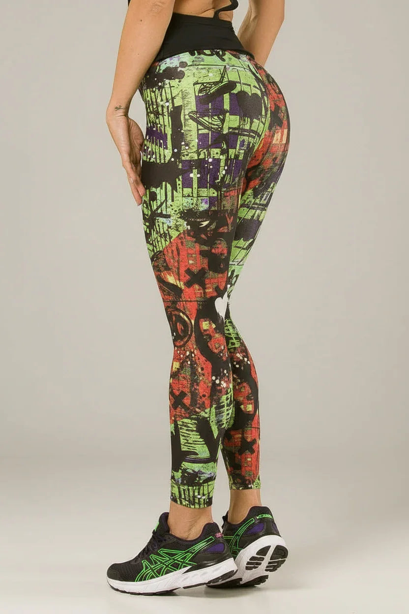 EQ Brazil Street Graffiti Legging