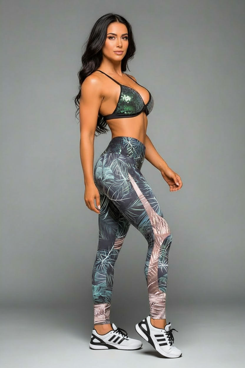 Alto Giro Palm Jungle Legging