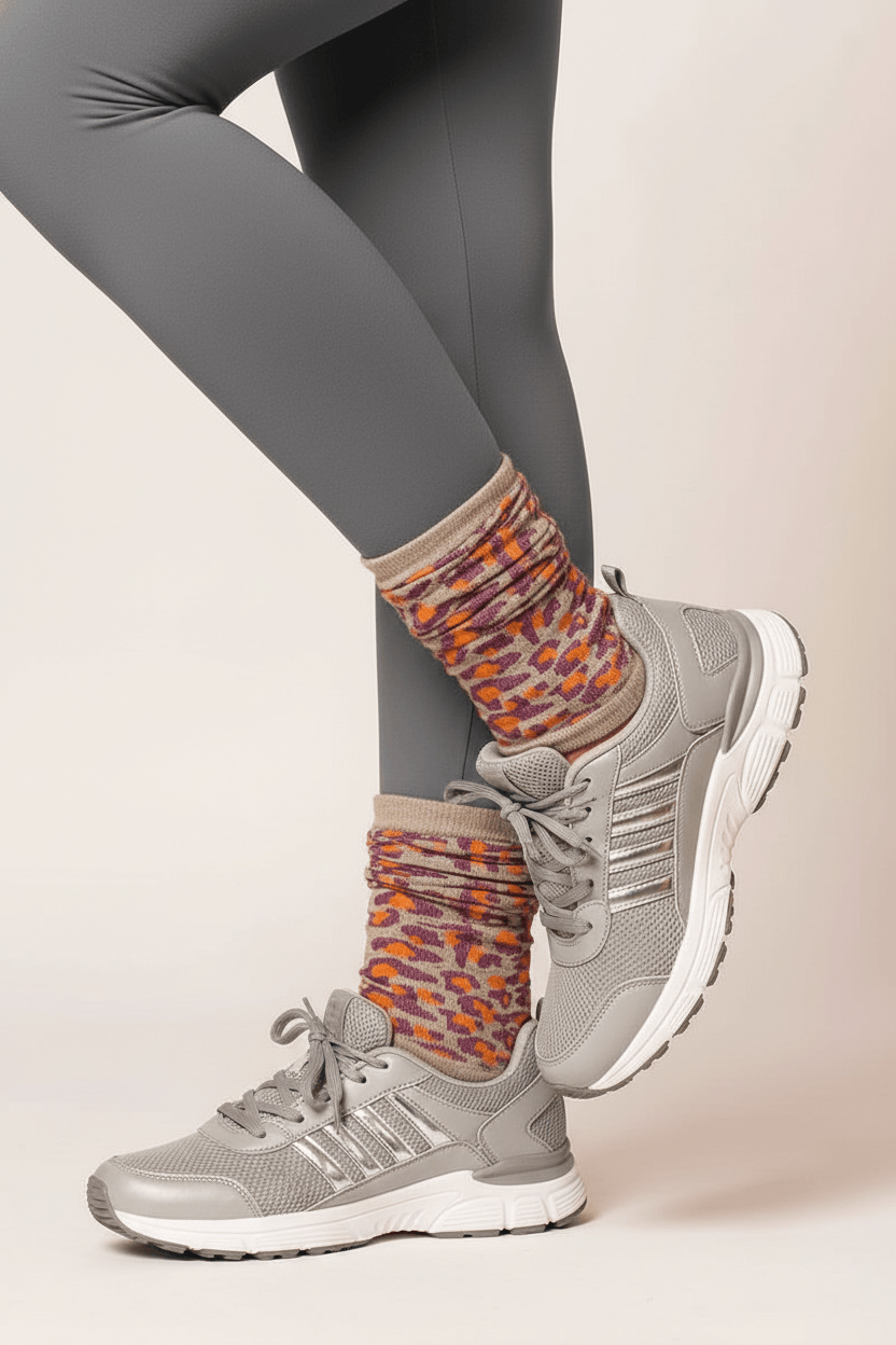 Alto Giro Lady Leopard Leg Warmer