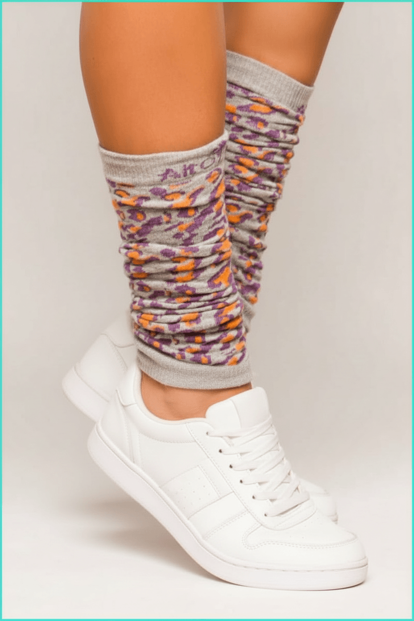 Alto Giro Lady Leopard Leg Warmer