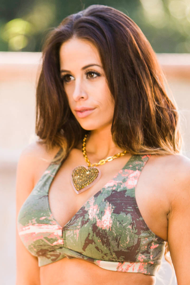 Alto Giro Army Graffiti Bra