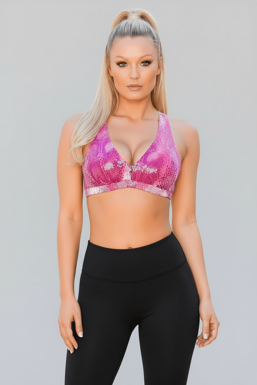 Alto Giro Passion Python Bra