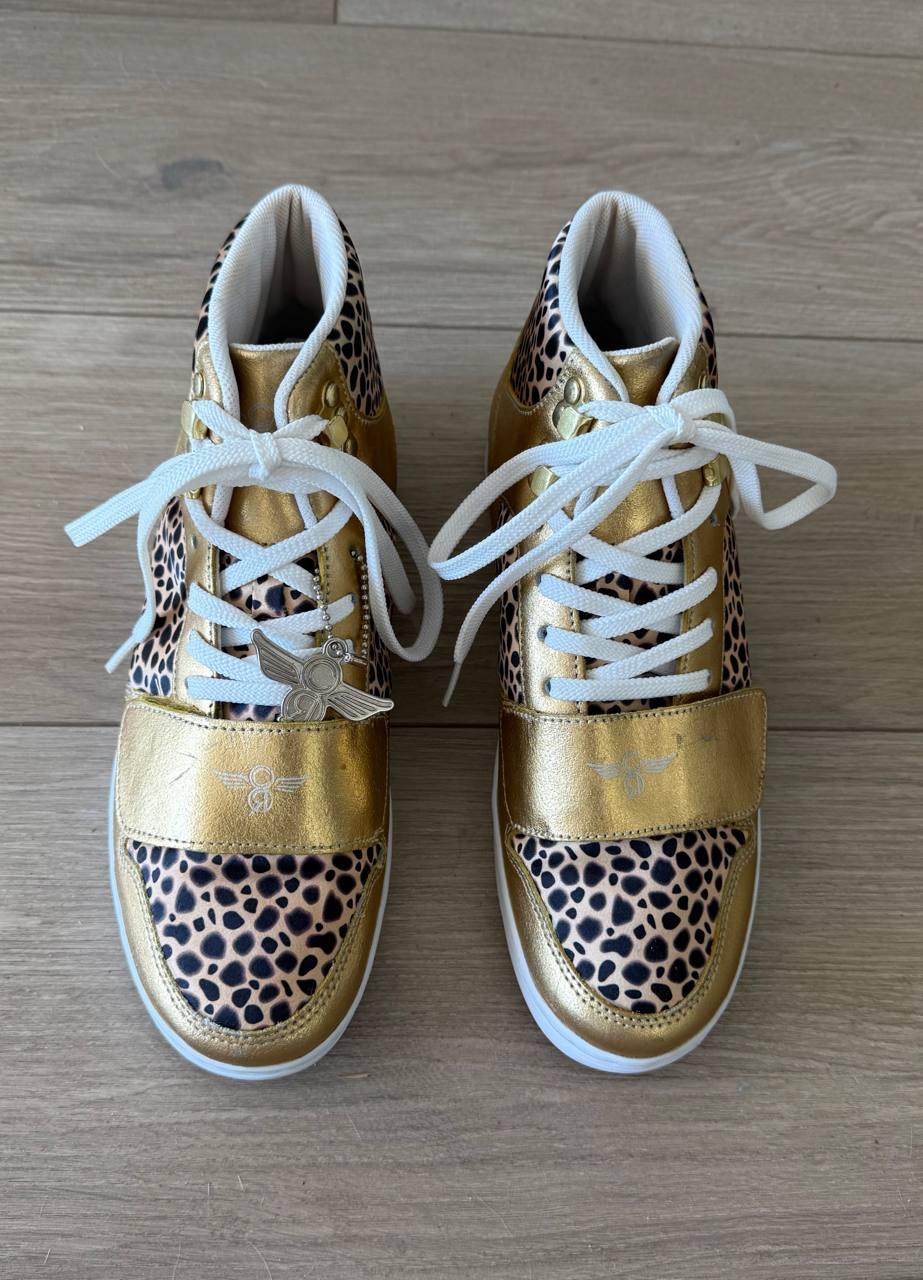 Creative Recreation Leopard High Top Sneakers