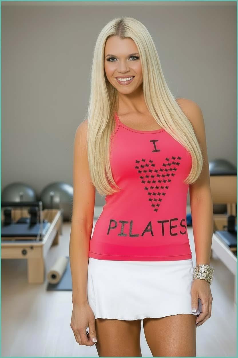 Alto Giro I LOVE Pilates Tank