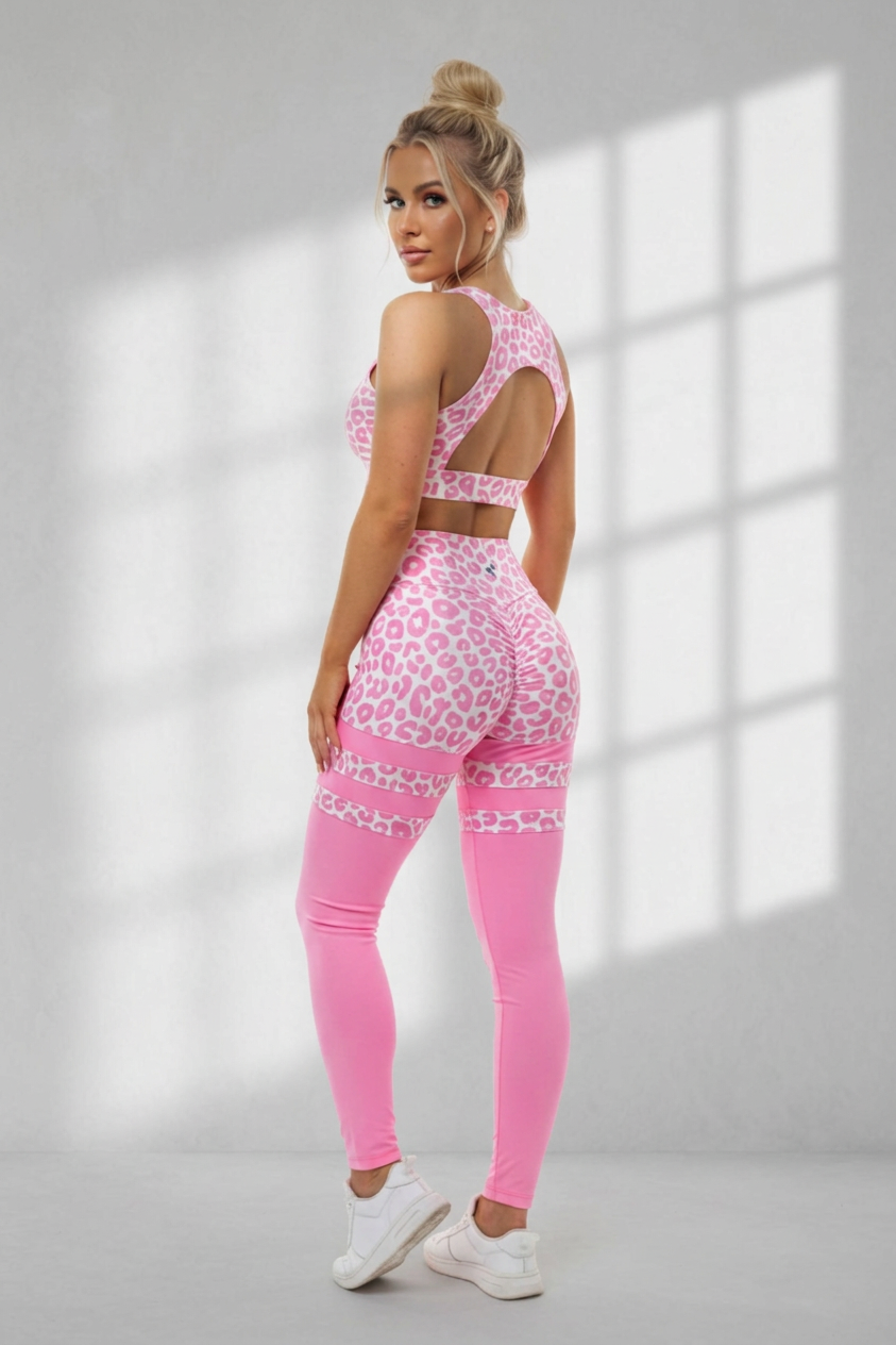 Body Brazil Pink Leopard Legging