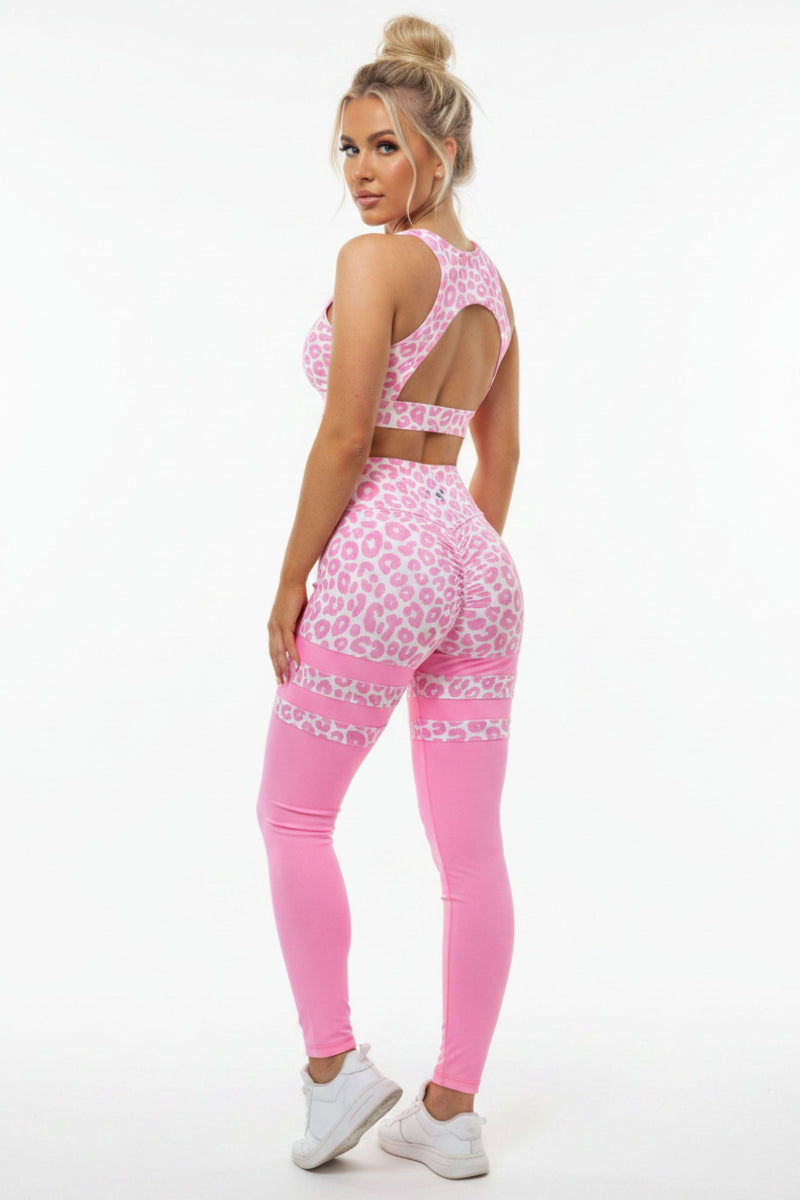 Body Brazil Pink Leopard Legging
