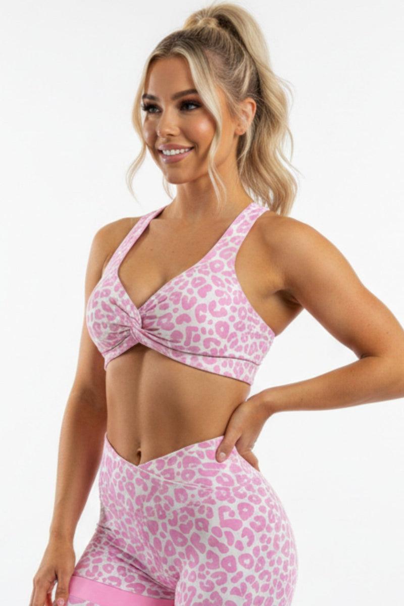 Body Brazil Pink Leopard Bra