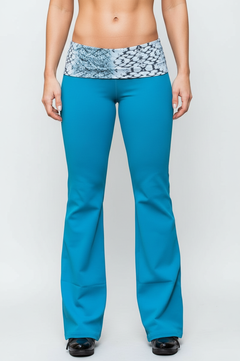 Body Brazil Teal Python Pants (Reg & Tall)
