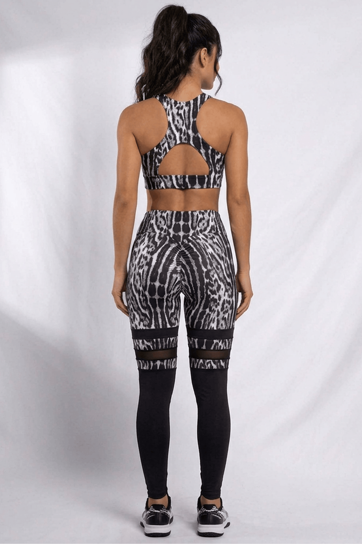 Body Brazil Silver Leopard Legging