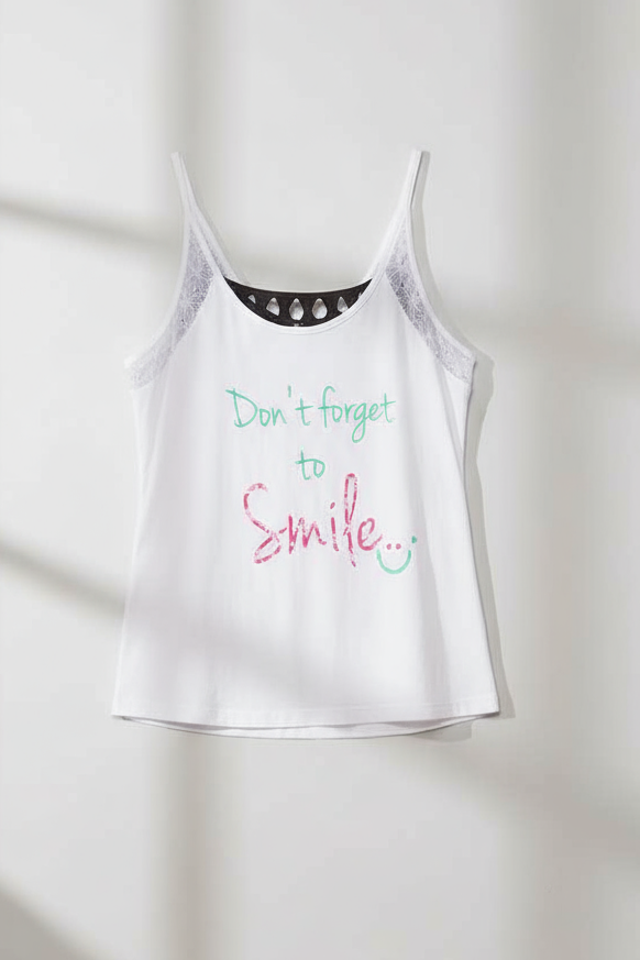 Alto Giro Smile Lace Top