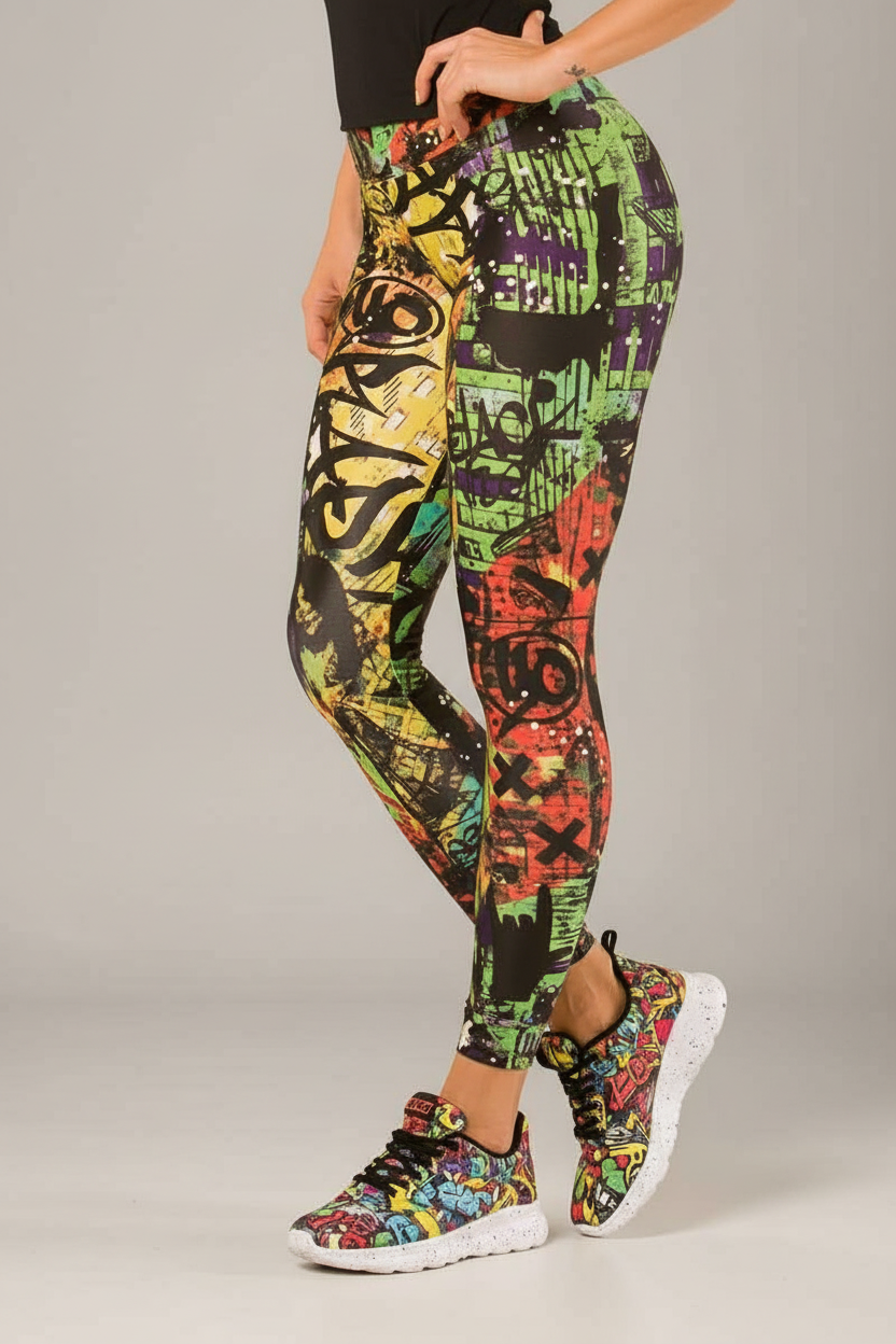 EQ Brazil Street Graffiti Legging