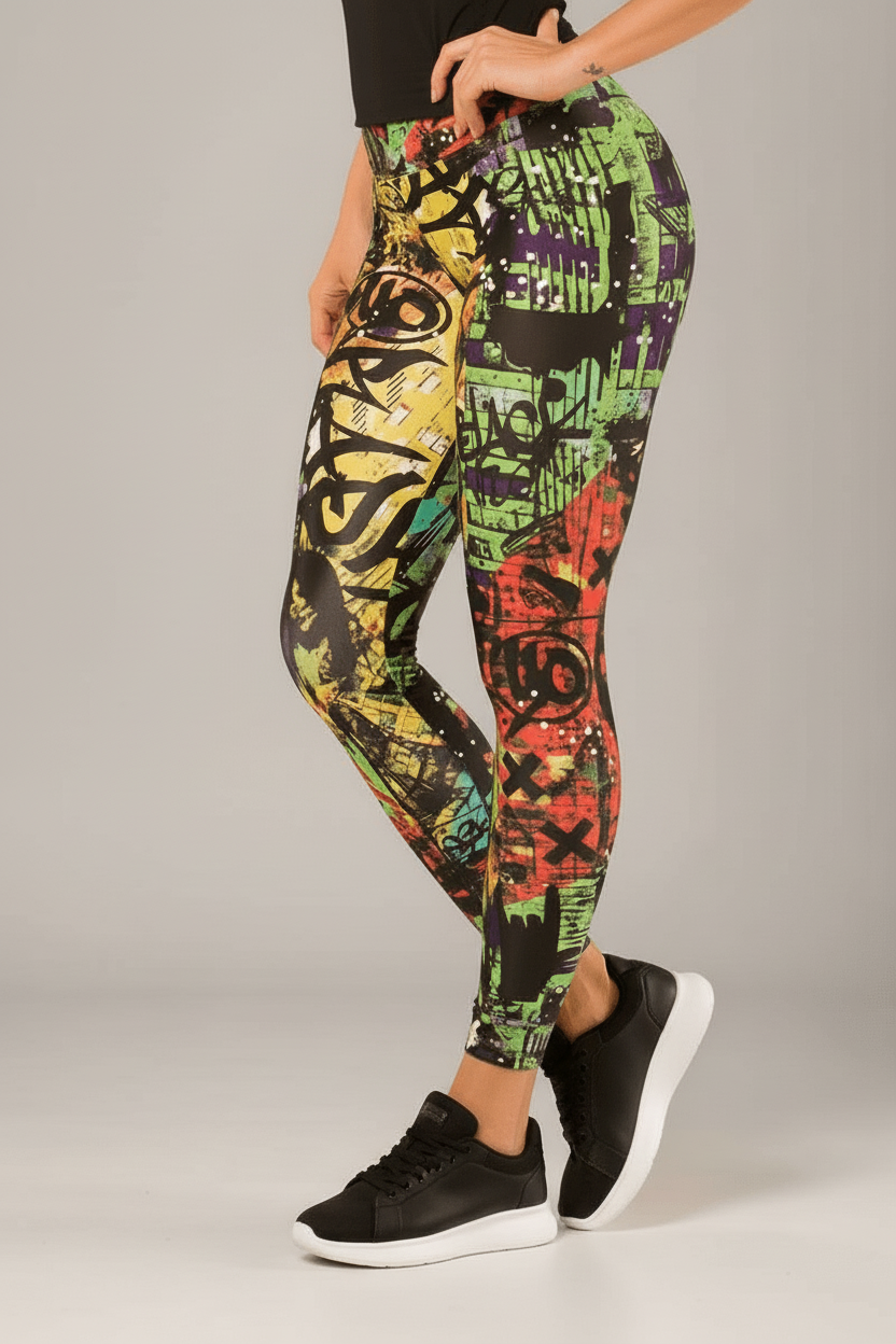 EQ Brazil Street Graffiti Legging