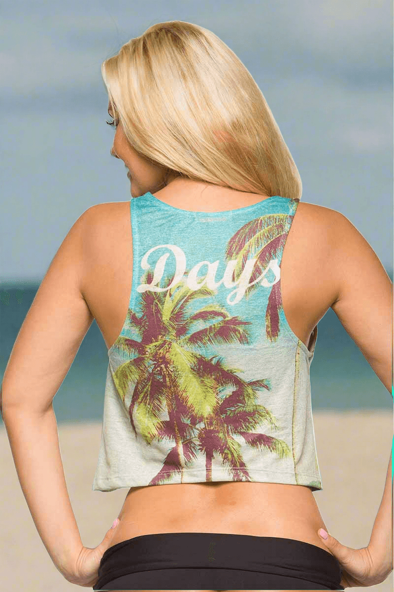 Alto Giro Summer Days Cropped Top