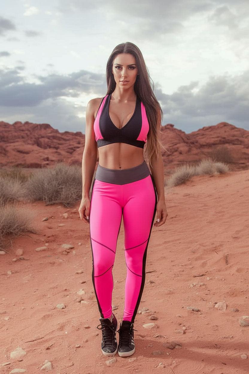 SuperHot Pink Fierce Legging