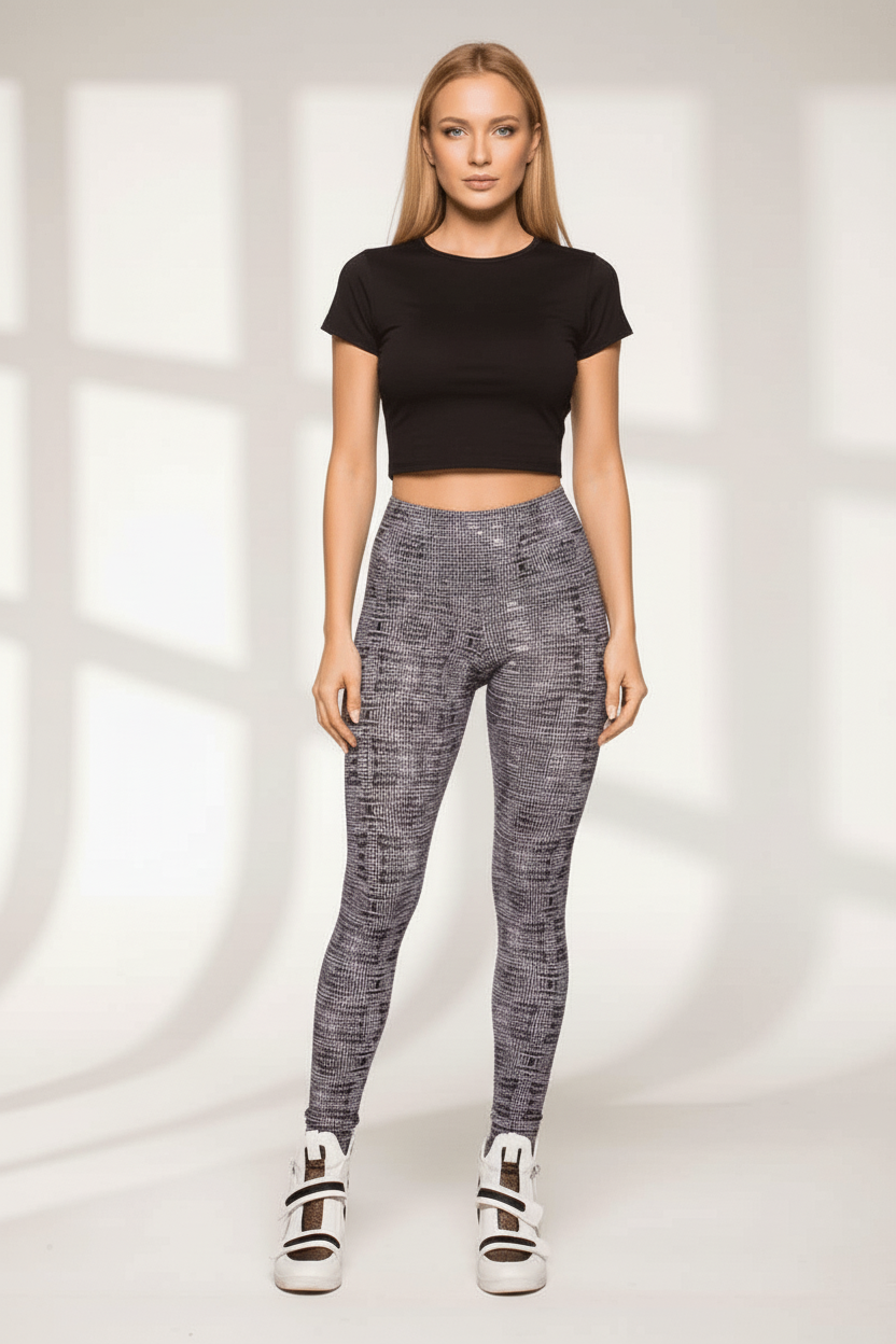 Alto Giro Tech Black Capri & Legging