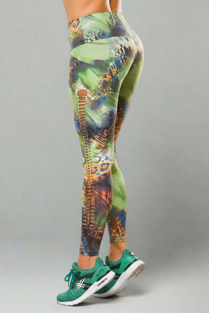 EQ Brazil Tropical Leopard Legging