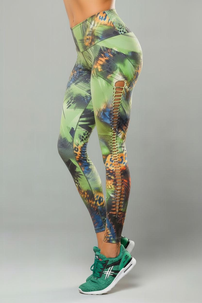 EQ Brazil Tropical Leopard Legging