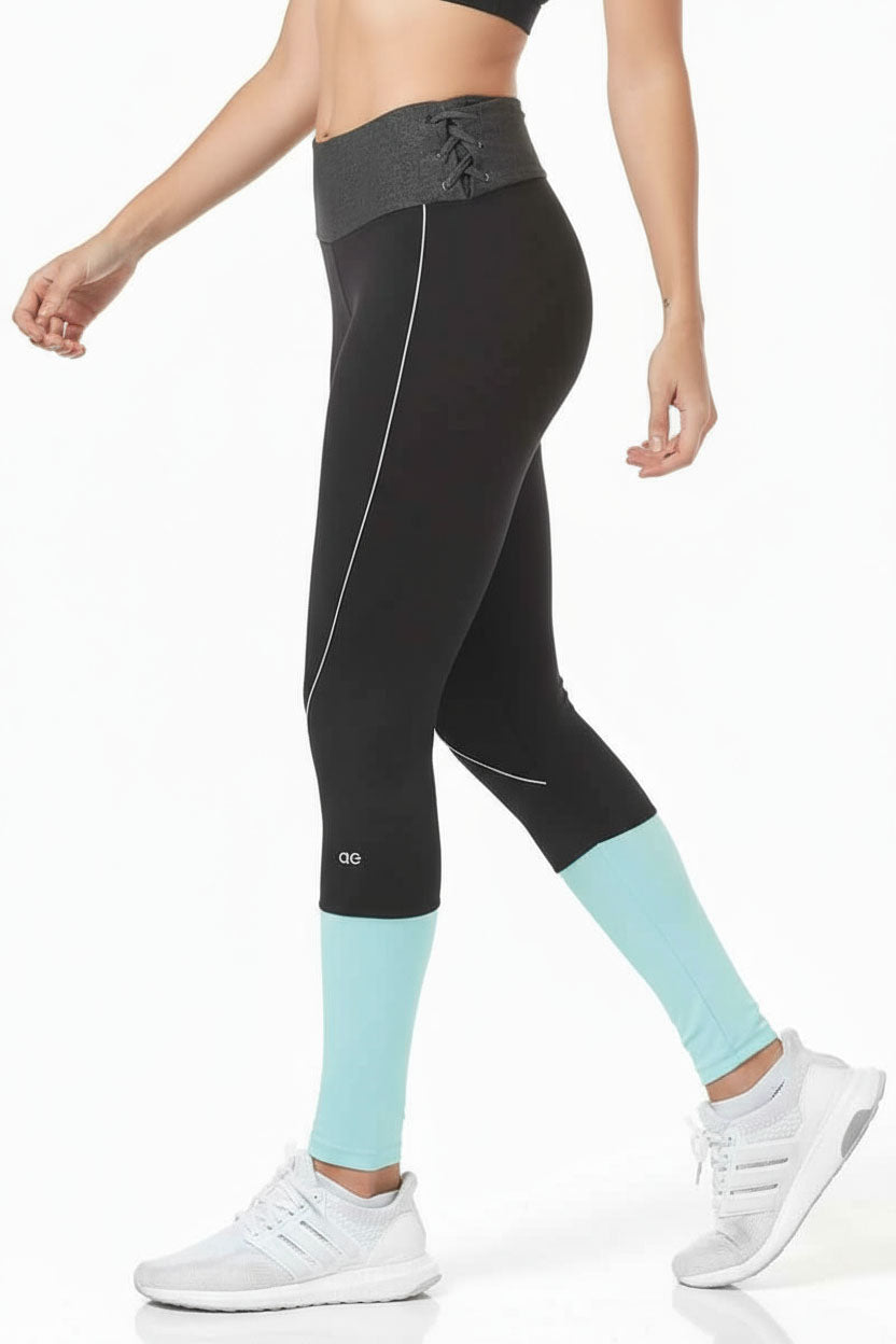 Alto Giro Weave Waist Legging