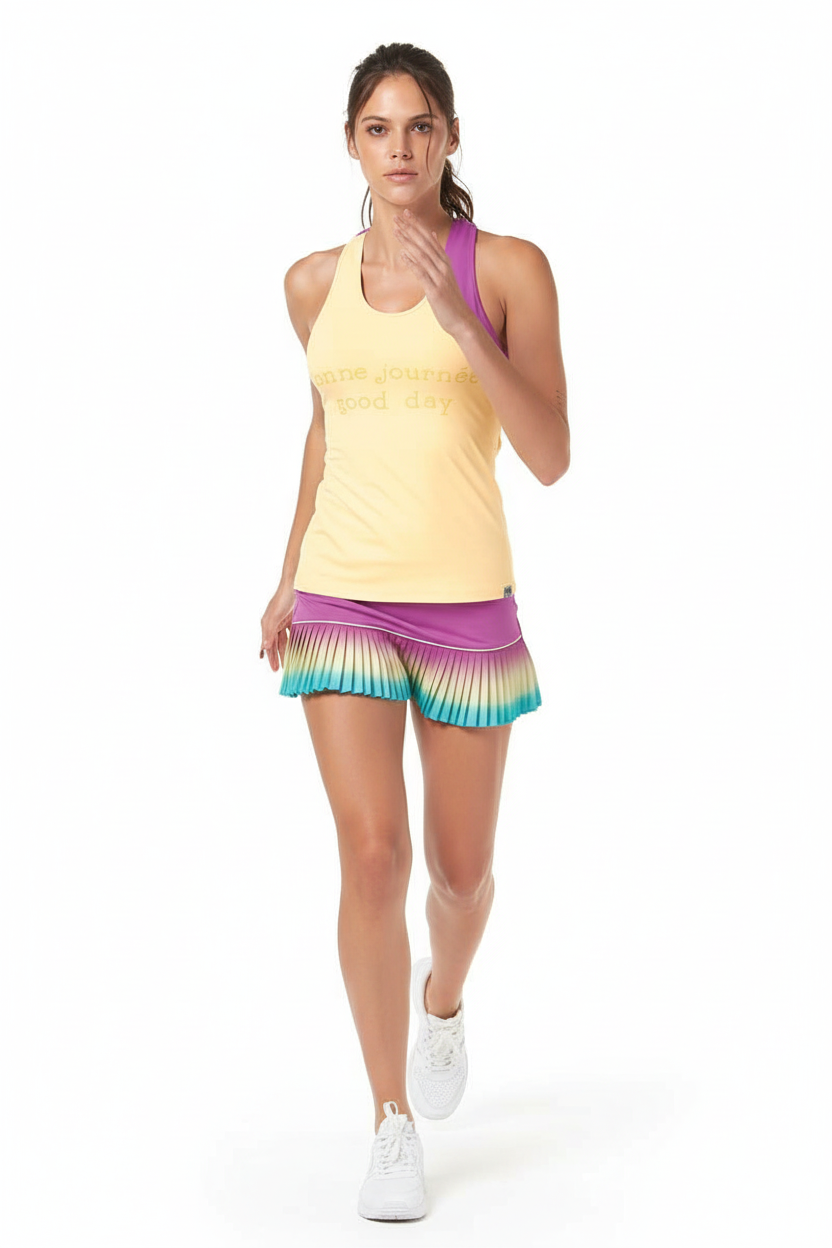 Alto Giro You Come Pleat Me Skort