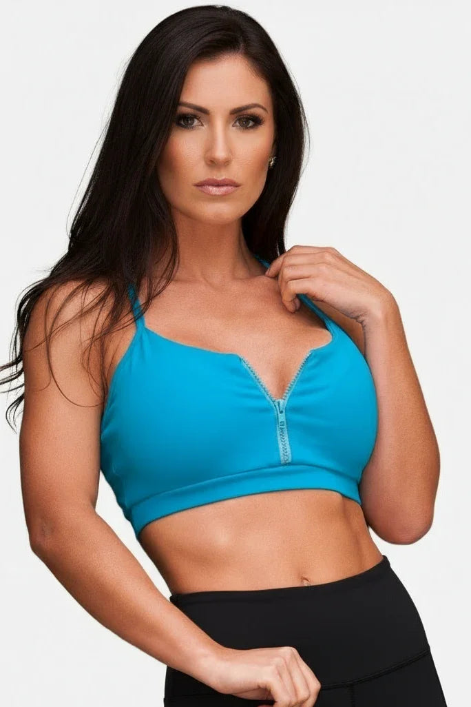 Bia Brazil Zipper Bra (3 colors)