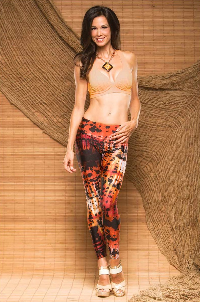Alto Giro Art Leopard Legging