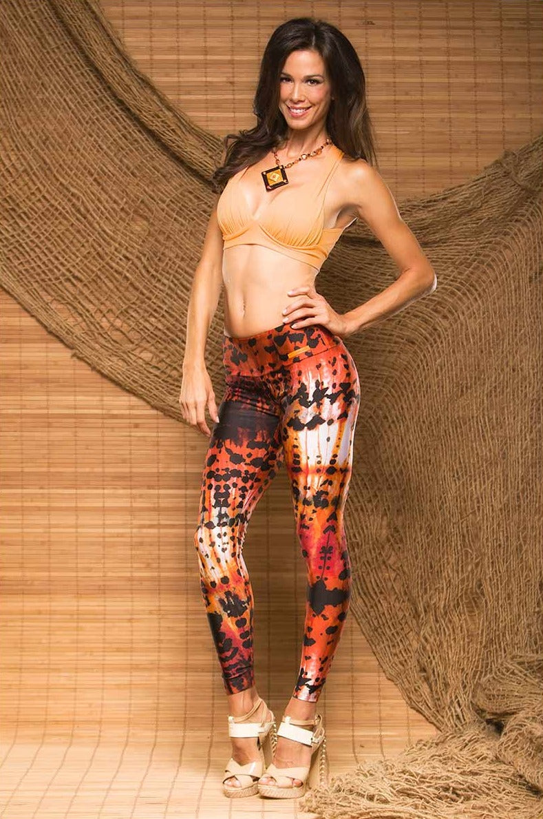 Alto Giro Art Leopard Legging