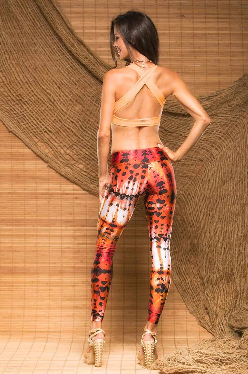 Alto Giro Art Leopard Legging