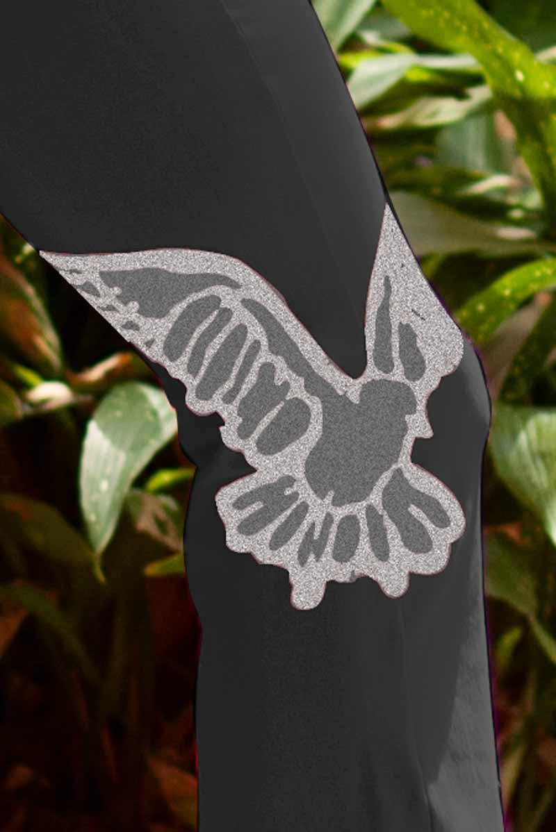 BlueFish Black Peace Pant