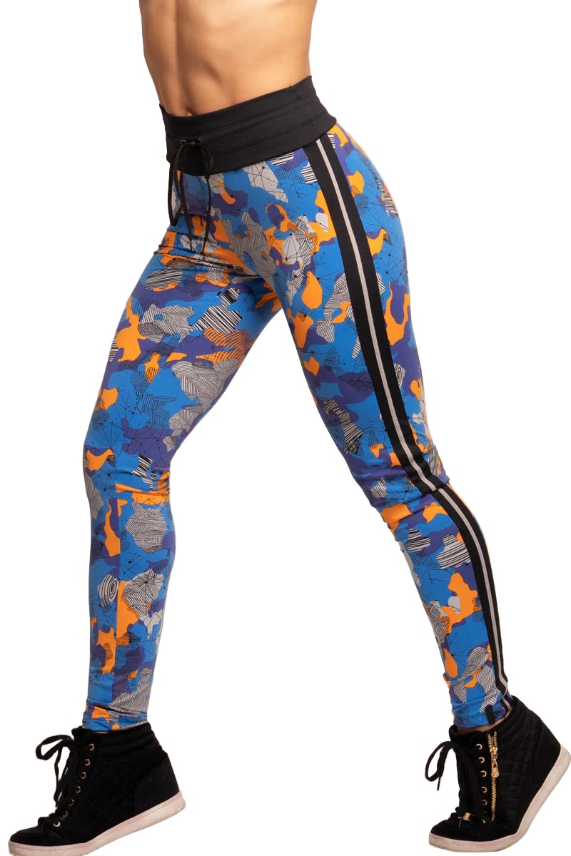 Alto Giro Camo Blues Legging