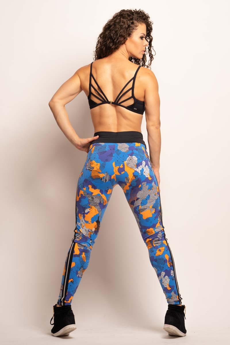 Alto Giro Camo Blues Legging