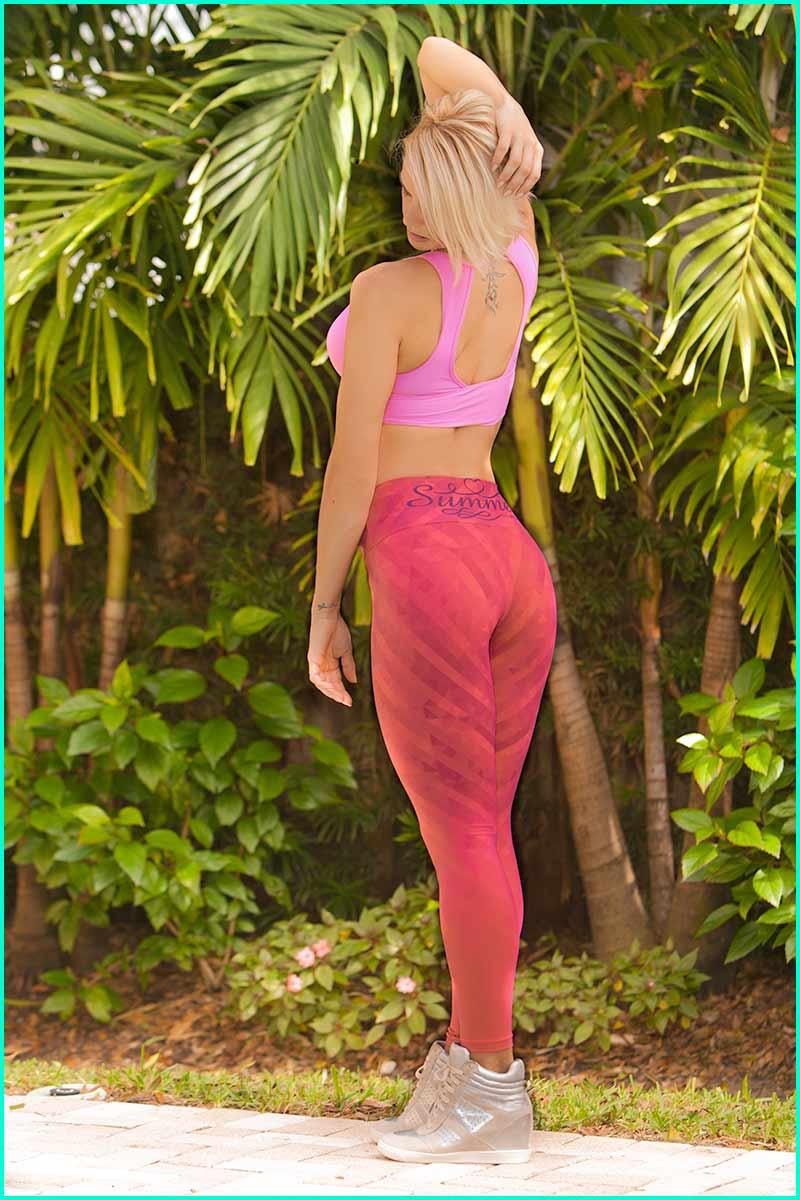 Alto Giro Cerise Shadow Legging