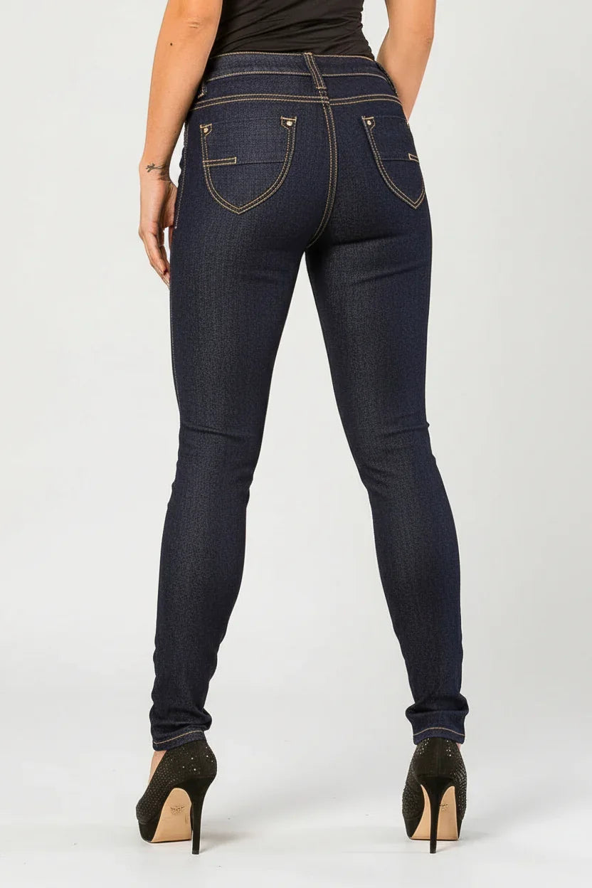 Moikana Crystal Stud Jeans